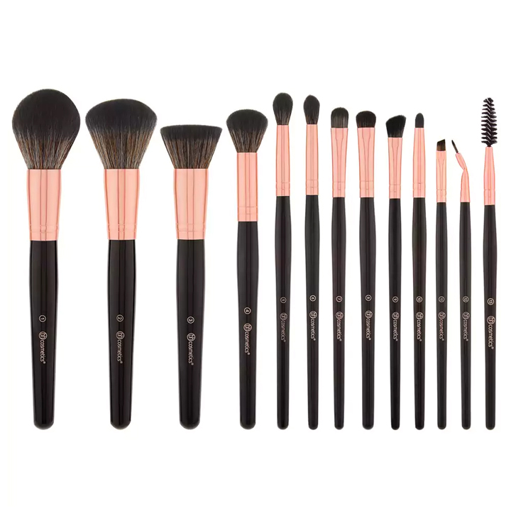 Bộ Cọ Trang Điểm 13 Cây BH COSMETICS Signature Rose Gold BHBO12